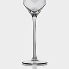 Бокалы для шампанского Magistro «Дарио», 180 мл, 7×27.5 см, набор 6 шт., стекло, графитовые - Фото 3