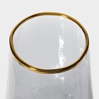 Бокалы для шампанского Magistro «Дарио», 180 мл, 7×27.5 см, набор 6 шт., стекло, графитовые - Фото 7