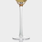 Набор бокалов из стекла для шампанского Magistro «Дарио», 180 мл, 7×27,5 см, 6 шт, цвет золотой - Фото 3