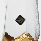 Набор бокалов из стекла для шампанского Magistro «Дарио», 180 мл, 7×27,5 см, 6 шт, цвет золотой - Фото 10