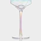 Бокалы для вина Magistro «Дарио», 500 мл, 7.3×25 см, набор 6 шт., стекло, перламутровые - Фото 3