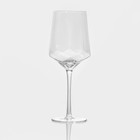 Бокалы для вина Magistro «Дарио», 500 мл, 10×25 см, стекло, набор 6 шт., прозрачные - Фото 3