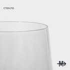 Бокалы для вина Magistro «Дарио», 500 мл, 10×25 см, стекло, набор 6 шт., прозрачные - Фото 2