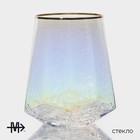 Набор стаканов стеклянных Magistro «Дарио», 450 мл, 10×11,5 см, 6 шт, цвет перламутровый - Фото 2
