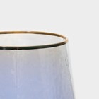 Набор стаканов стеклянных Magistro «Дарио», 450 мл, 10×11,5 см, 6 шт, цвет перламутровый - фото 4348583