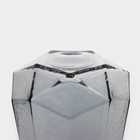 Набор стаканов стеклянных Magistro «Дарио», 450 мл, 10×11,5 см, 6 шт, цвет графит - Фото 4