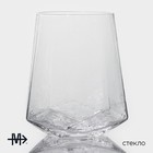 Набор стаканов стеклянных Magistro «Дарио», 450 мл, 10×11,5 см, 6 шт, цвет прозрачный - Фото 2