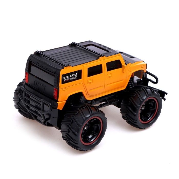 Джип радиоуправляемый «Бигфут», 1:20, работает от аккумулятора, цвет жёлтый 53419