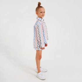 

Шорты для девочки MINAKU: Cotton Collection цвет белый, рост 134