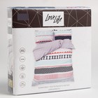 Постельное бельё LoveLife Евро «Орнамент» 200х217см, 225х240см, 50х70см-2шт 7733186 - фото 14027446
