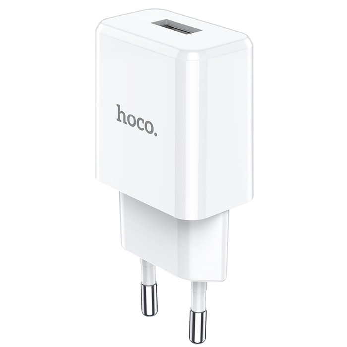 Сетевое зарядное устройство Hoco N9, USB - 2.1 А, белый - фото 51455063