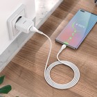 Сетевое зарядное устройство Hoco N9, USB - 2.1 А, кабель microUSB 1 м, белый - Фото 10