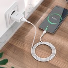 Сетевое зарядное устройство Hoco N9, USB - 2.1 А, кабель Type-C 1 м, белый - фото 51489900 Сетевое зарядное устройство Hoco N9, USB - 2.1 А, кабель Type-C 1 м, белый - фото 51489900