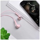 Наушники Hoco M55, проводные, вкладыши, микрофон, Jack 3.5, кабель 1.2 м, розовые - Фото 5