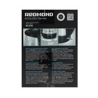 Чайник электрический Redmond RK-G193, стекло, 1.7 л, 2200 Вт, подсветка, черный - фото 51334830