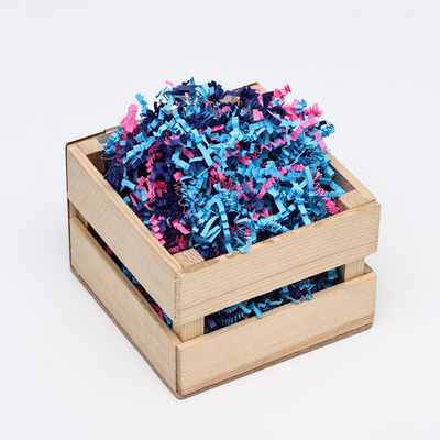 Наполнитель бумажный «Фэнтези», МИКС, розовый, синий, голубой, 50 г