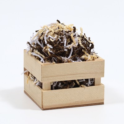 Наполнитель бумажный «Б - 52», коричневый, бежевый, белый, 50 г