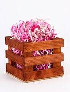 Наполнитель бумажный для подарков «Розовый туман», серый и розовый, 50 г (комплект 2 шт) - фото 57956980