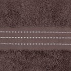 Полотенце махровое Лондон 70х140 см, серо-коричневый, 100% хлопок , 430г/м - Фото 3