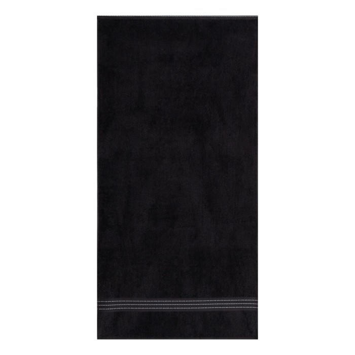 Полотенце махровое Лондон 50х90см, графит, 100% хлопок , 430г/м - Фото 1