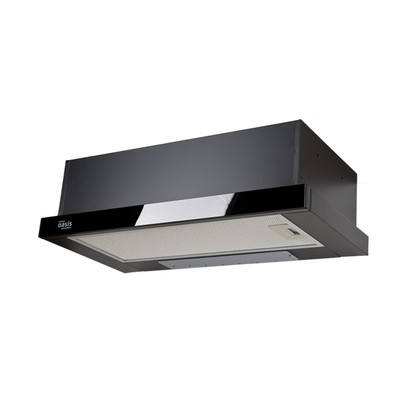 Вытяжка marking Oasis everywhere UV-60G (F), встр., 500 м3/ч, 3 скор., 60 см, стекло, черный 77915