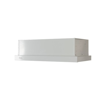 Вытяжка marking Oasis Everywhere UV-60W (F), встраиваемая, 500 м3/ч, 3 скорости, 60 см, белая