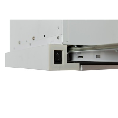 Вытяжка marking Oasis Everywhere UV-60W (F), встраиваемая, 500 м3/ч, 3 скорости, 60 см, белая