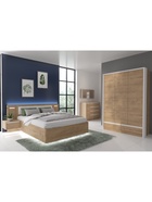 Зеркало навесное НМ 011.90, 1242х20х504, Дуб Бунратти  (артикул 7783207)  большой выбор товаров оптом и в розницу по низким ценам с доставкой