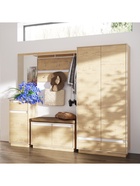 Зеркало навесное НМ 011.91, 888х20х504 Дуб Бунратти - Фото 3