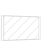 Зеркало навесное НМ 011.91, 888х20х504 Ясень Анкор темный  (артикул 7783210)  большой выбор товаров оптом и в розницу по низким ценам с доставкой