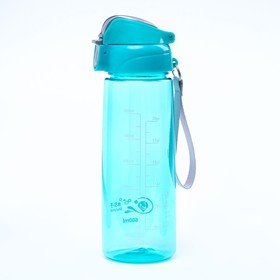 Бутылка для воды "Айви", 600 мл, бирюзовая