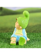 Садовая фигура из полистоуна «Мальчик-гномик», 12.5×17×20 см 7751173