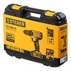 Дрель шуруповерт щеточный STEHER Cd-200-2, 350-1350 об/мин, 2 АКБх2 Ач, 2 скор., 40 Нм - Фото 5