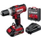 Дрель-шуруповерт ЗУБР ДШЛ-145-21, аккумуляторный, 1х2 Ач, БЗП, 2-13 мм, 0-400/0-1400 об/мин - Фото 4