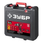 Дрель-шуруповерт ЗУБР ДШЛ-145-21, аккумуляторный, 1х2 Ач, БЗП, 2-13 мм, 0-400/0-1400 об/мин - Фото 7