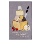 Полотенце "Этель" Сheese 40х73 см, 100% хлопок, саржа 190 гр/м2 7620917