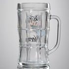 Кружка пивная с надписью «Сила, честь», 500 мл, 18+ - Фото 4