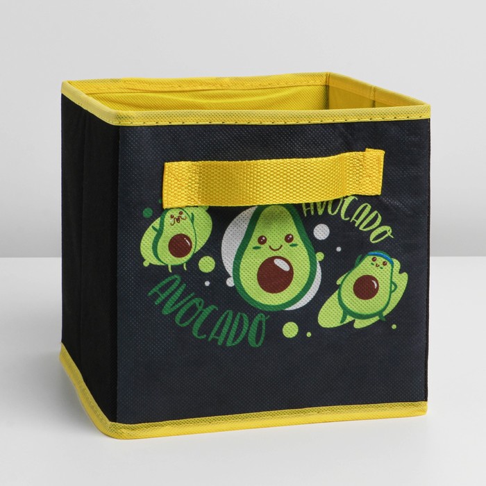 Короб для хранения "Avocado", 19 х 19 х 19 см - Фото 1