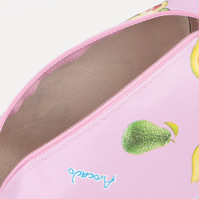 Косметичка на молнии, цвет розовый 7354090