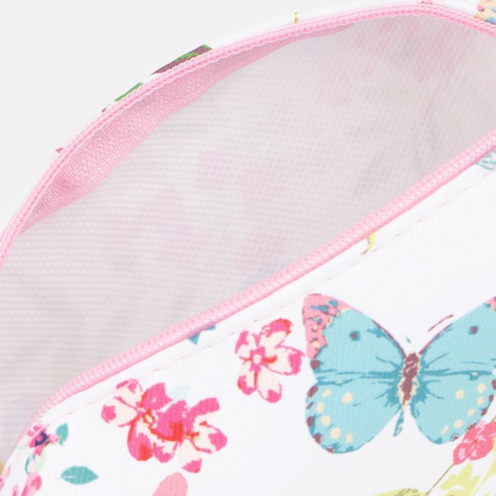 Косметичка на молнии, цвет белый 7354107