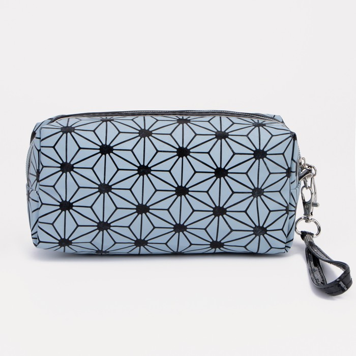Косметичка на молнии, цвет голубой 26890