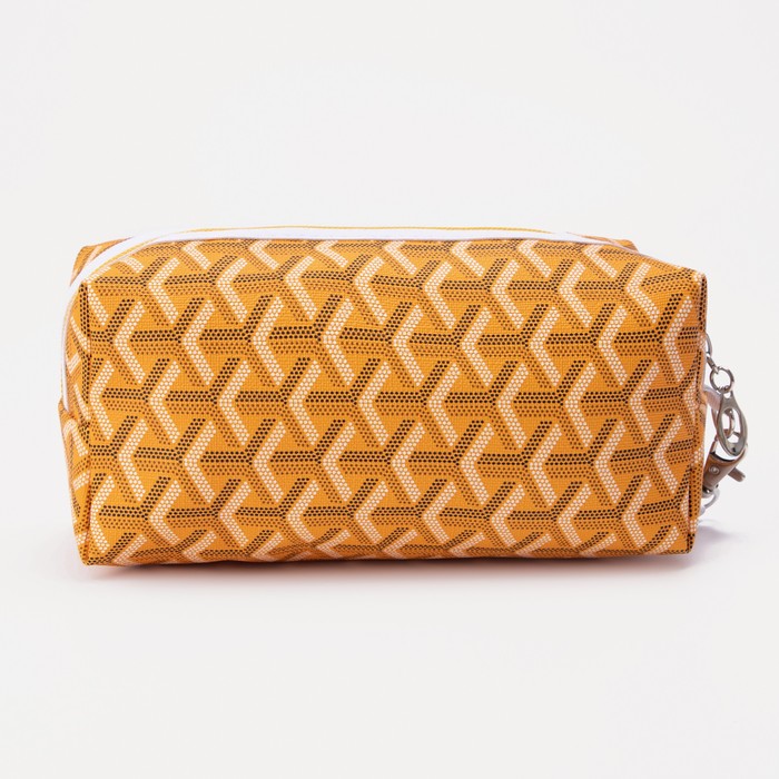 Косметичка на молнии, цвет коричневый 7360014