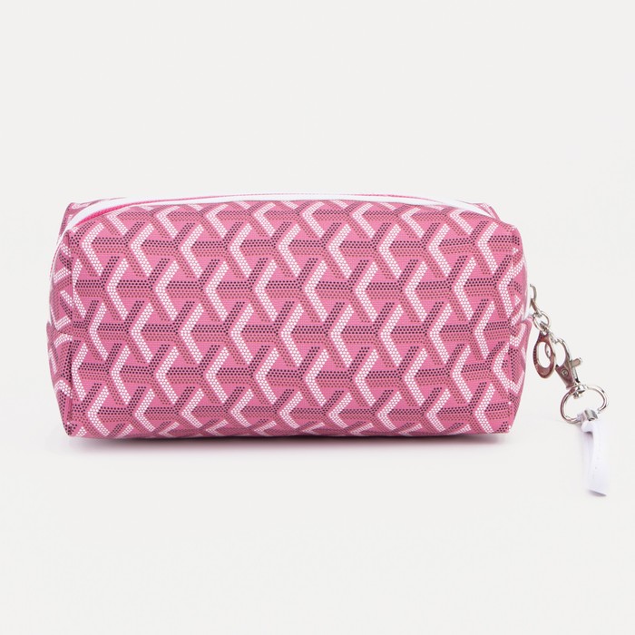 Косметичка на молнии, цвет розовый 7360016