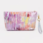 Косметичка на молнии, цвет сиреневый - фото 21530960