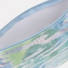 Косметичка на молнии, цвет голубой - фото 21530967