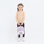 Рюкзак детский на молнии, цвет сиренево-розовый - Фото 4