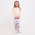 Рюкзак детский на молнии, цвет сиреневый - Фото 4
