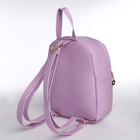 Рюкзак детский на молнии, цвет розовый - фото 8551149