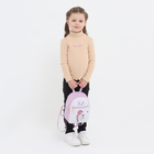 Рюкзак детский на молнии, цвет розовый - фото 9732022