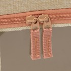 Кофр для хранения вещей Доляна «Моне», 39×29×20 см, бежевый - Фото 8